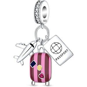 Sterling silver charm sun star moon elephant sunflower bead fit pandora bracelet